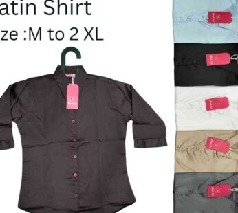 B.L.U.SATIN FORMAL SHIRT